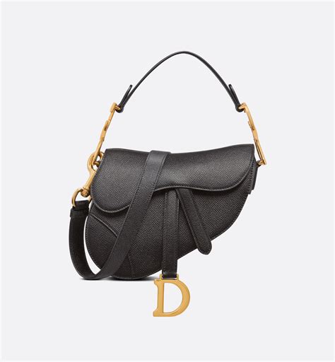 christian dior all black saddle bag|dior saddle bag fashionphile.